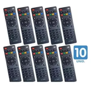 Kit 10 Controle Remoto Para Smart Tv Box Revenda
