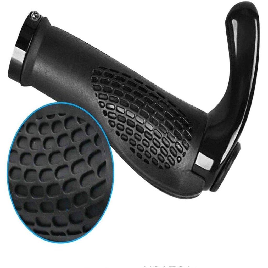 Manopla Anatômicas Apoio Guidão Bicicleta Com Trava Bar WS-274