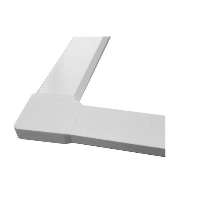 Canto cantoneira Arremate Para Janela De Alumínio Em Nylon Branco 04 Pçs