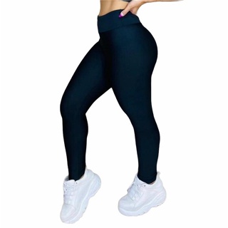 Calca Feminina Legging Colorida Esportiva Fitness Yoga Academia Inverno  Justa Skinny Poliamida Levanta Empina Bumbum Mulher