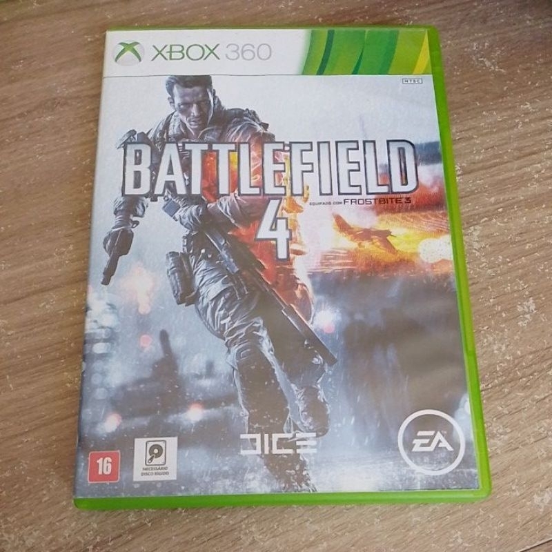 Battlefield 4 Xbox 360 - Jogos de Xbox 360 Jogo de Tiro Original Usado