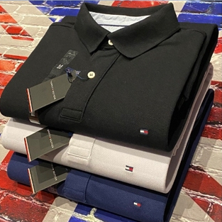 Camisa Polo Tommy Masculina 100 % Algodão Piquet Promoção