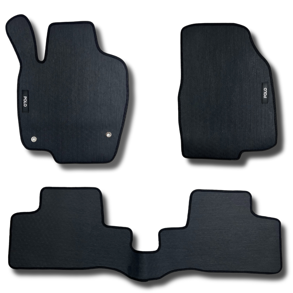 Tapete Borracha Volkswagen Polo 2018 a 2024