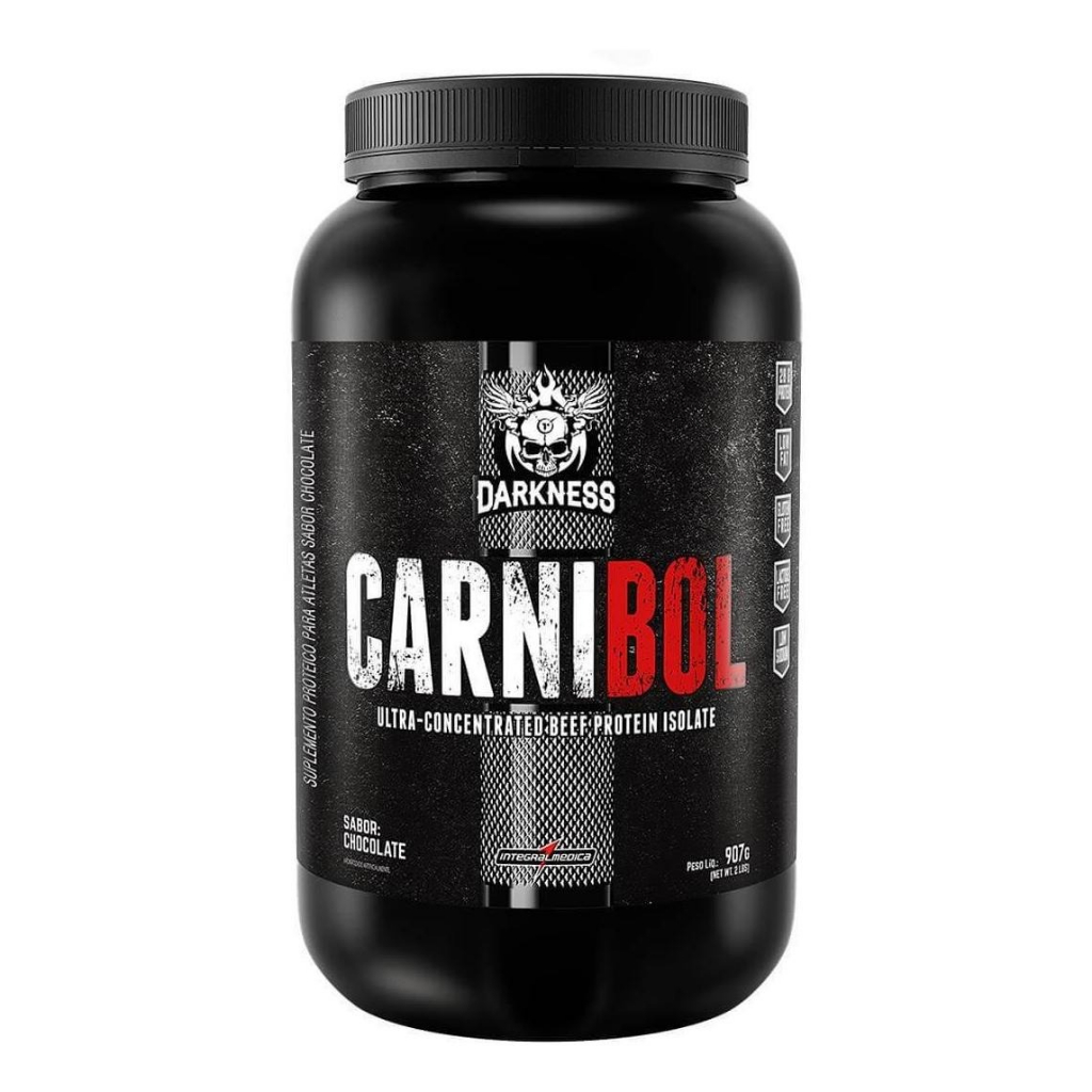 Whey Protein Carnibol 907g Chocolate Integralmédica Shopee Brasil