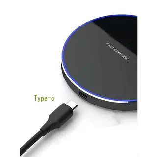 Carregador Sem Fio Indução Wireless Sensor Mesa Turbo Fast 15w - P/ Smartphone