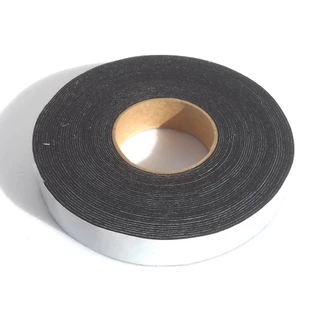 Fita Feltro Antirruído Adesivo Autocolante 1 Lado 25mm x 1,2mm Rolo Com 10 Metros