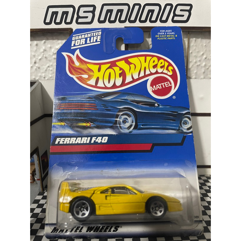 ミニカー Hot Wheels Boulevard Ferrari F40 HotWheels Ferrari F40 Competizione - Droper