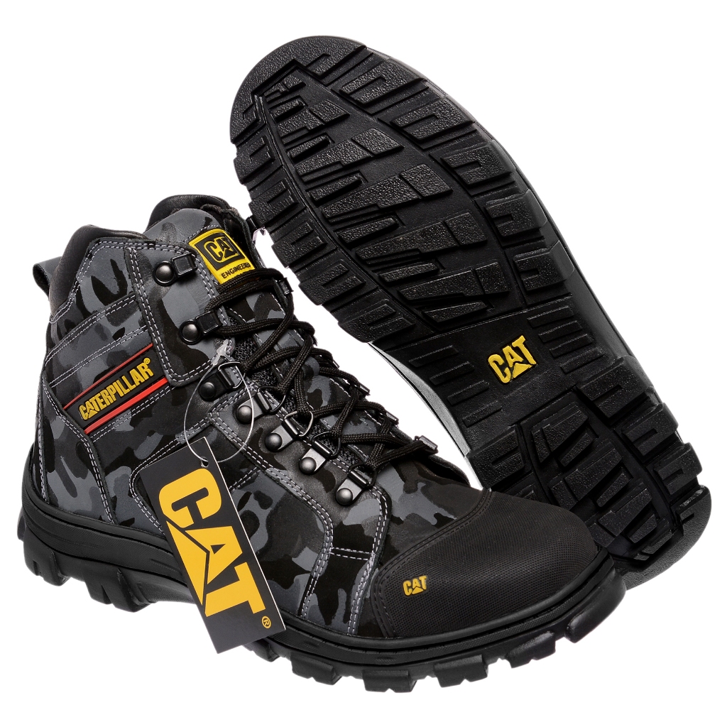 Bota Cat Coturno Adventure Caterpillar Top C/ Biqueira Pvc TOP ...