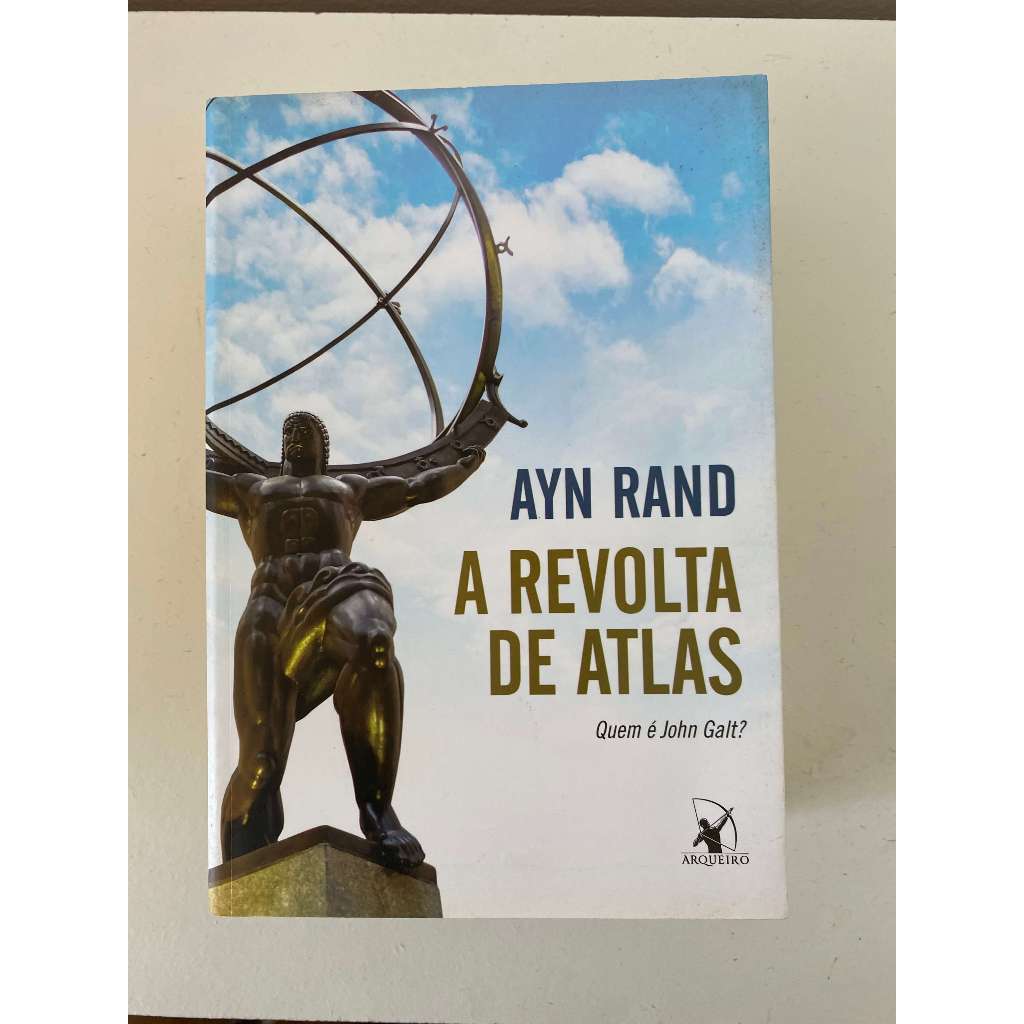 Livro A revolta de Atlas por Ayn Rand (volume único) | Shopee Brasil