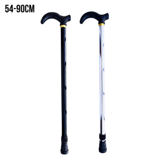 Bengala Prata Preto Bastão Alumínio Regulável Regulagem Altura Apoio Criança Adulto Idoso em Oferta na Shopee