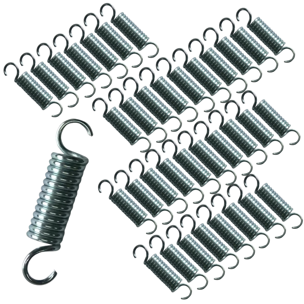 Kit 100 Molas Para Mini Jump Profissional Mola De 8 Cm Feita Em Aço ...