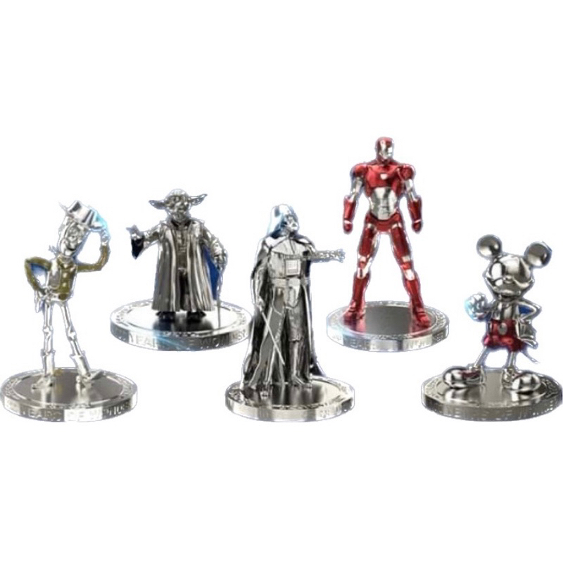 Miniatura Figura de Ação Estátua Disney 100 Anos Cinema Cinemark Cineart Colecionador