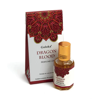 Óleo Perfumado Indiano Goloka Dragon Blood 10ml