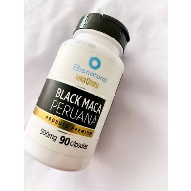 Maca Peruana Black Produto Premium 90 Cápsulas