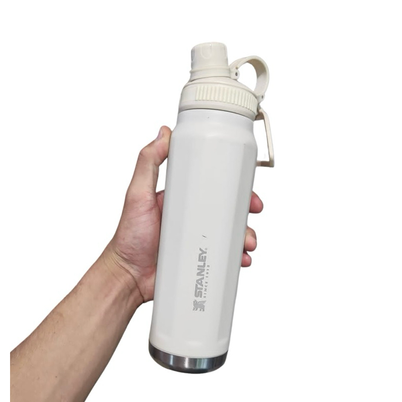 GARRAFA TÉRMICA COM TAMPA E BICO 850ML