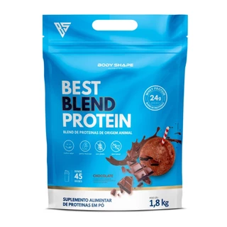 WHEY BLEND SEM SOJA - 24G DE PROTEINA POR DOSE - 1.8KG