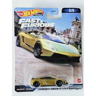 Hot Wheels Premium Velozes Furiosos Fast Furious Lamborghini Gallardo LP 570-4 Superleggera - XFast 2024