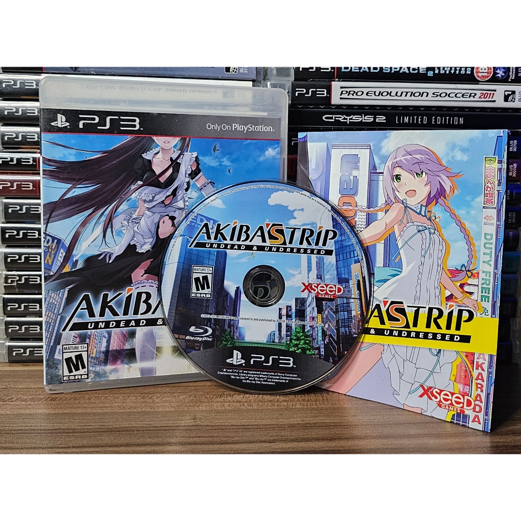 Jogo Akiba Strip Undead & Undressed PS3 Original Raro