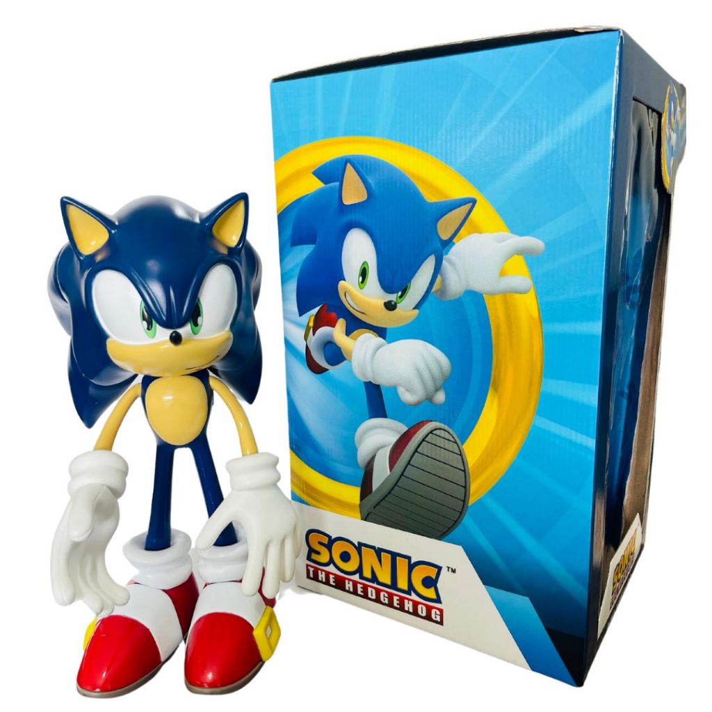 Boneco Colecionável Super Sonic Licenciado Grande Articulado de Vinil ...