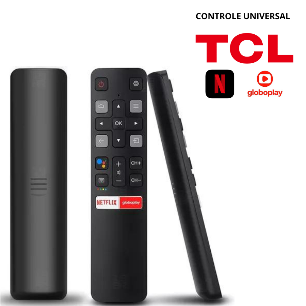Controle Remoto Universal Compatível Com Smart Tv Tcl 4k Rc802v 55p8m ...