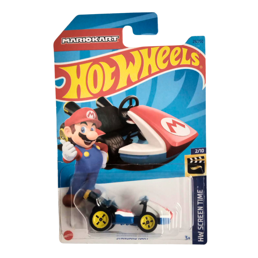 Hot Wheels Mario Kart Standard Kart - Corre Que Ta Baratinho