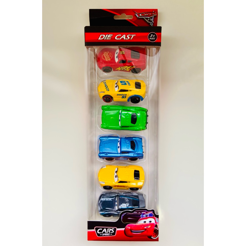 Kit Carrinhos de Ferro Cars - Carros - Relâmpago Macqueen