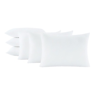 Kit 06 Travesseiro Algodão 180 Fios Macio Fibra Siliconada