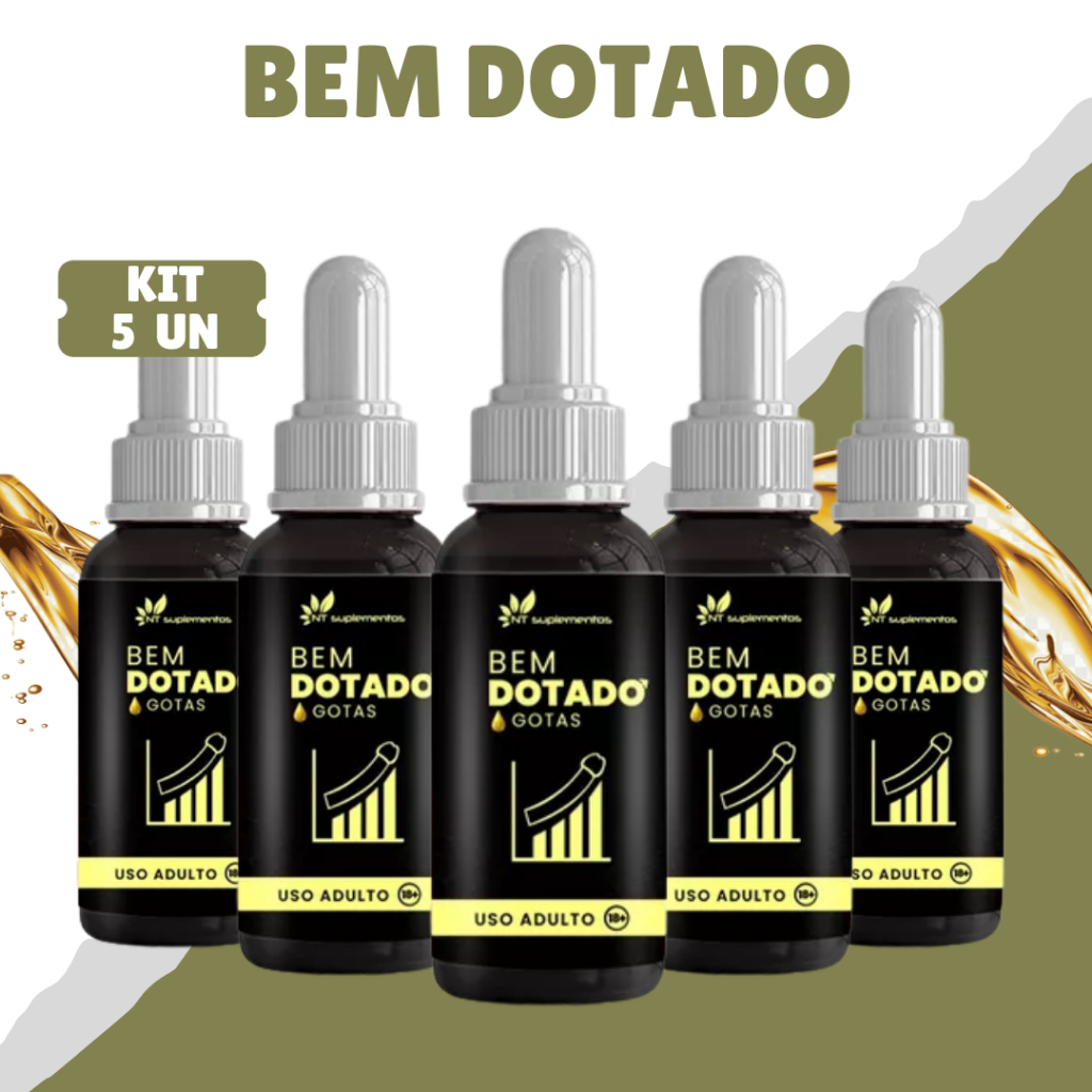 5 Bem Dotado Original 30ML Mega Promoção | Shopee Brasil