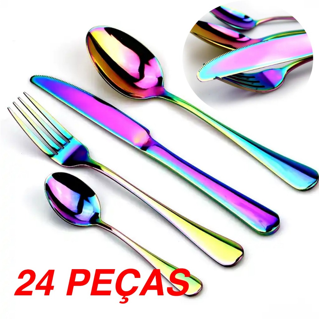 Faqueiro Jogo De Cozinha Talheres Pe As Em A O Inox Shopee Brasil