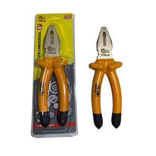 Alicate universal 8" em aço niquelado Profissional