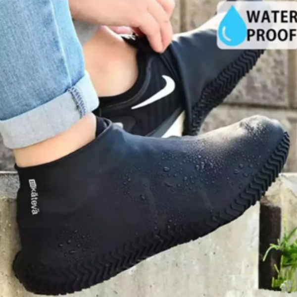 M Protetor De Sapato Calçado Silicone Impermeável Para Chuva Tênis Antiderrapante Reutilizável