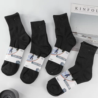 Kit Com 12 Pares de Meias para homem e senhora Preto Branco Básica 35-40 40 a 46
