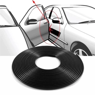 10 metros Borracha Protetora para Porta de Carro e Bordas Veiculo Universal Carro Preto Fosco em Oferta na Shopee