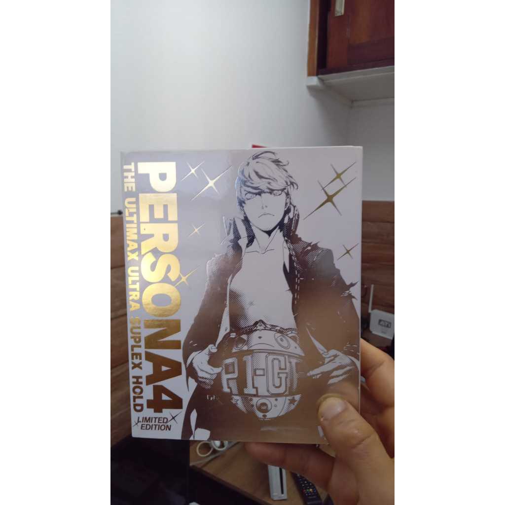 Persona 4 Arena Ultimax ultra suplex hold limited edition japonês PS3 original