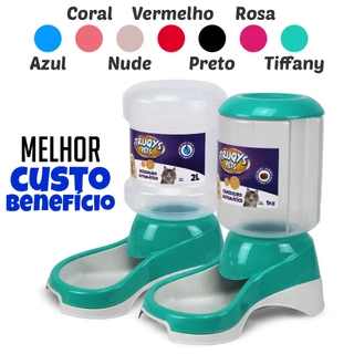 Comedouro Automático para Cães Bebedouro Para Cachorros Comedouro Duplo Cachorro Bebedouro Pet Gatos Coelhos