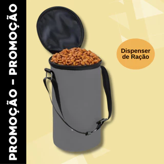 Dispenser de Ração para Cães e Gatos com Capacidade de 15kg