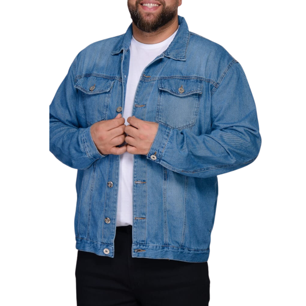 Jaqueta Masculina Tradicional Tamanhos Grandes Plus Size Casaco Básico PROMOÇÃO!!!