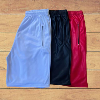 kit 3 bermudas dry-fit masculina 2024