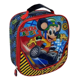 Lancheira Escolar Infantil Galera Radical Mickey