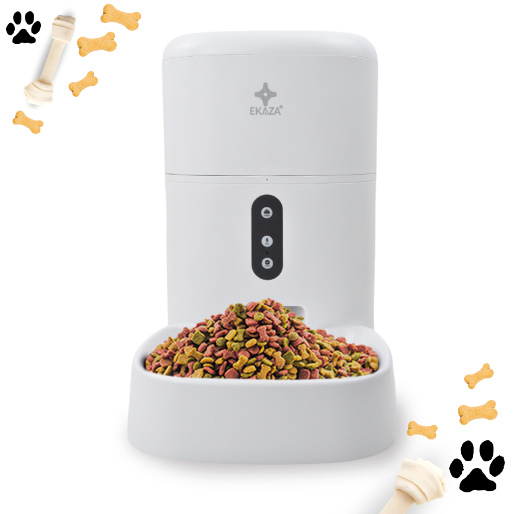 Nutri Alimentador para Animais domésticos Comedouro Automático Wi-fi ...