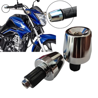 Par De Peso AÇO com Bucha Pezinho De Guidao De Moto Pcx 150 Cromado Par Premio em Oferta na Shopee