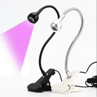 Luminária UV GARRA Ultravioleta De Mesa Com Garra Presilha Para Manicure