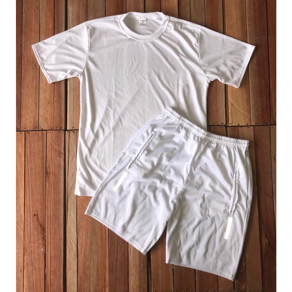 KIT CAMISETA E BERMUDA DRY-FIT MASCULINO IMPERDIVEL