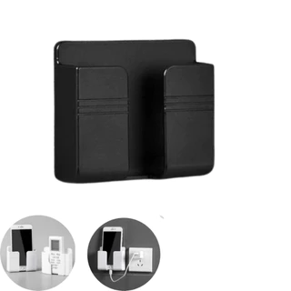 Suporte De Parede Para Celular Controle Plástico Preto
