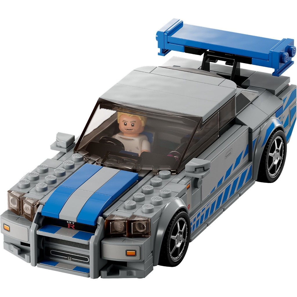 Lego 76917 - **CAIXA AMASSADA** Nissan Skyline 2 Fast 2 Furious