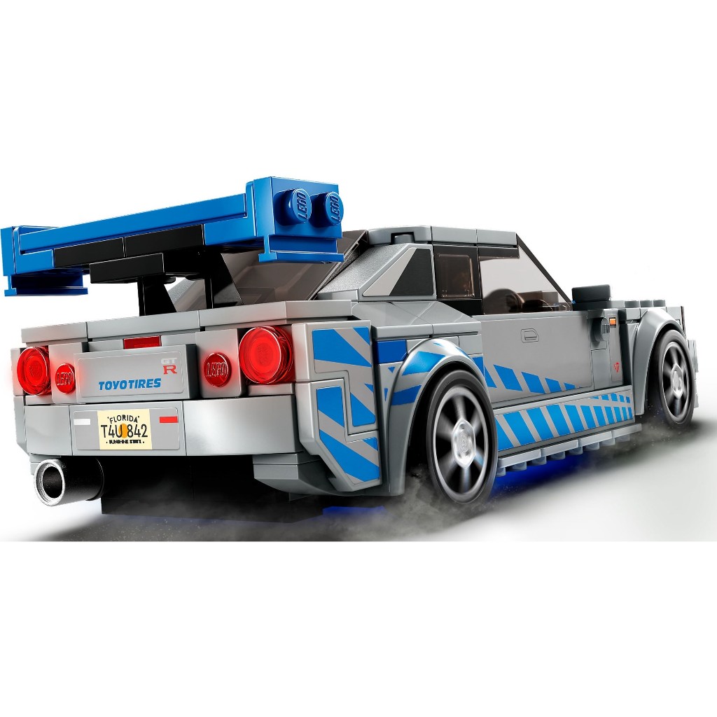 Lego 76917 - **CAIXA AMASSADA** Nissan Skyline 2 Fast 2 Furious