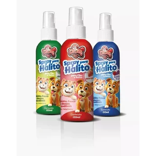 Spray Bucal contra Mau Hálito e Tártaro para Cães e Gatos 120ml CatDog & Cia - Cat Dog