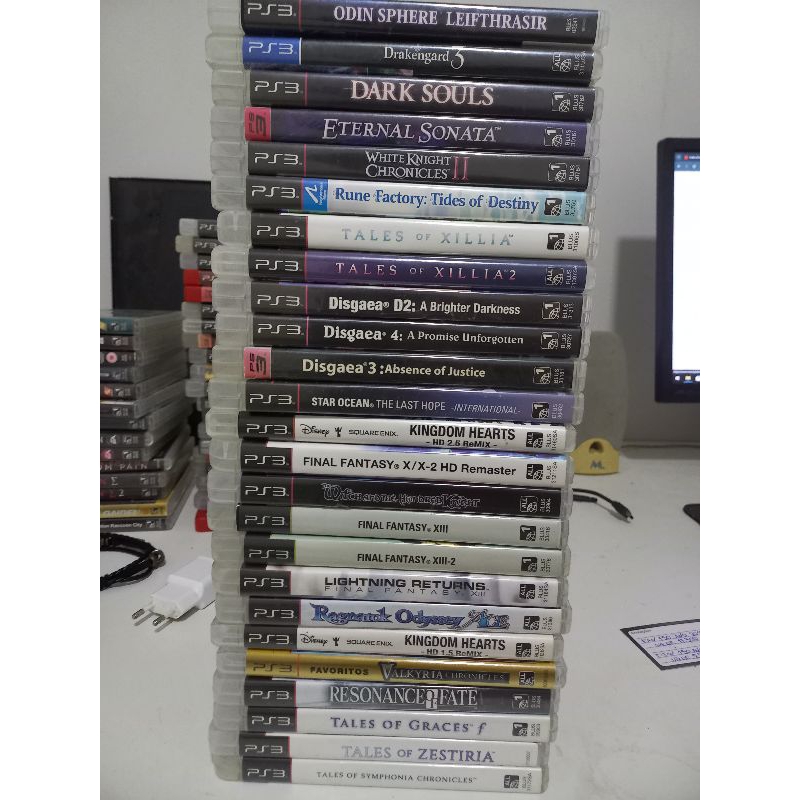 Jogos ps3 originais midia fisica rpgs