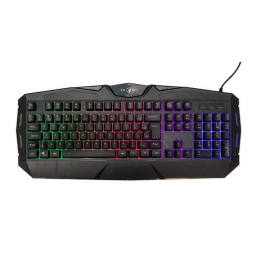 Teclado Gamer Rise Mode G1 Full, RGB Rainbow, USB, Branco - RM-TG-01-FW