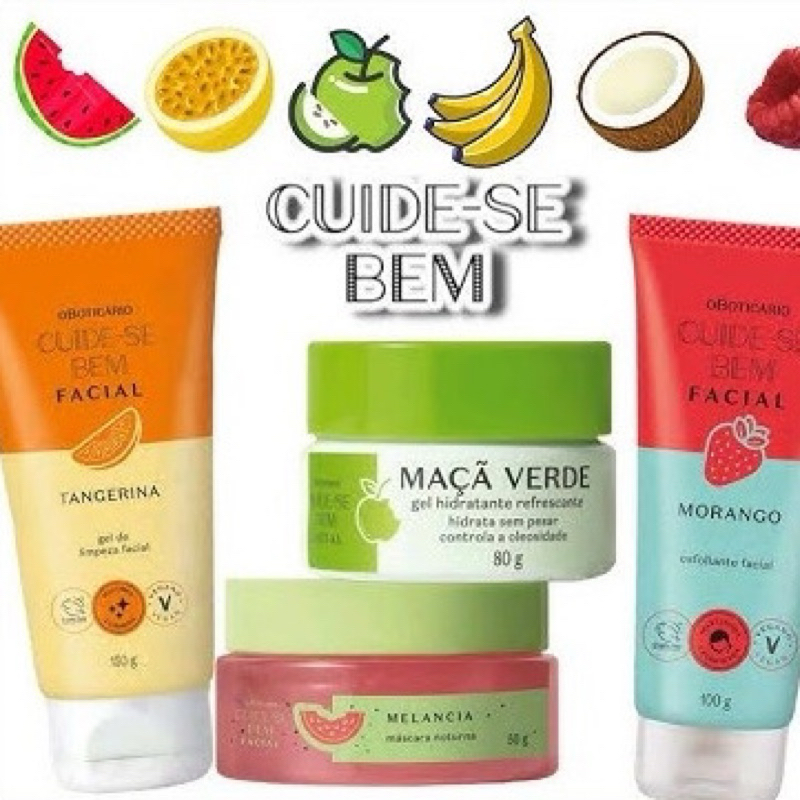 Linha Feira Cuide-se Bem - O Boticário | Shopee Brasil